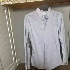 Calibrate Classic Blue Button Down Shirt